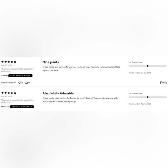 NWT Volcom Frochickie Trousers - Picture 8 of 9